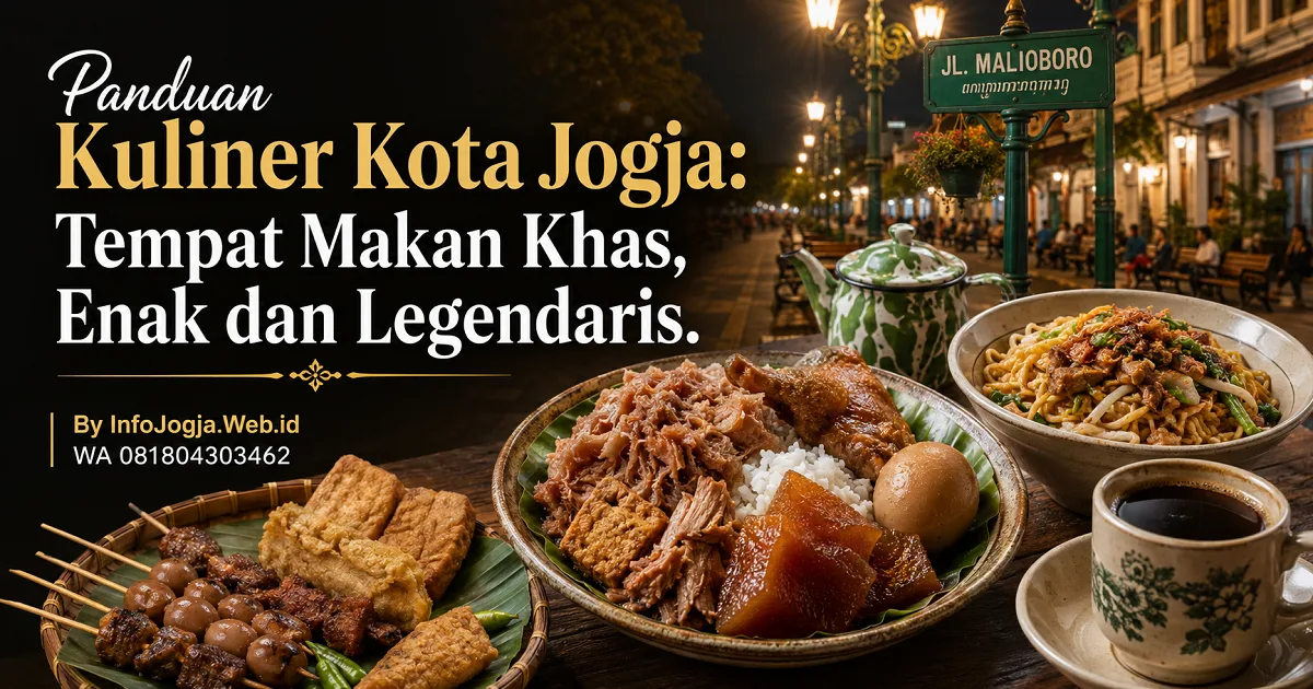 Pilihan kuliner Kota Jogja di kawasan Malioboro, Wijilan, Kotagede, dan Prawirotaman
