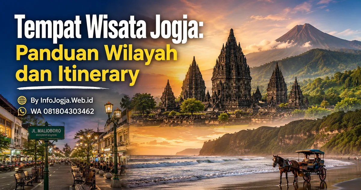 tempat wisata jogja panduan lengkap