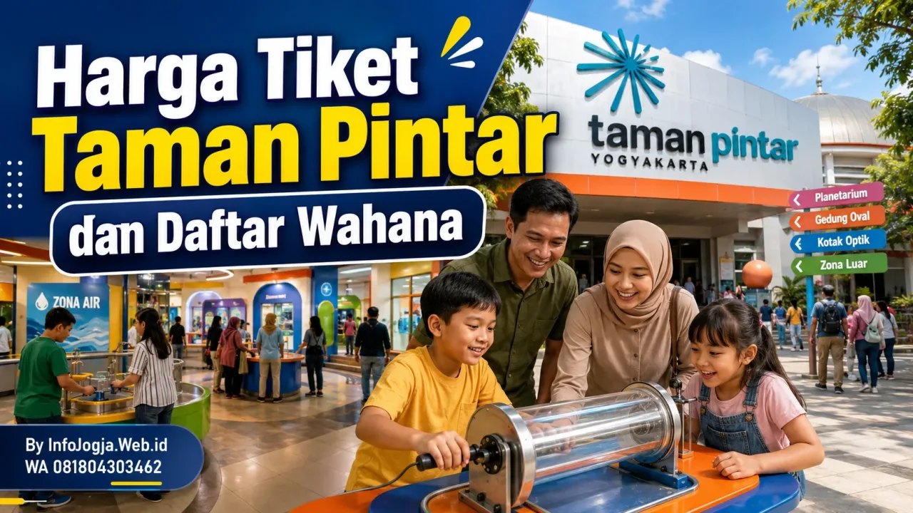 w4 harga tiket taman pintar daftar wahana